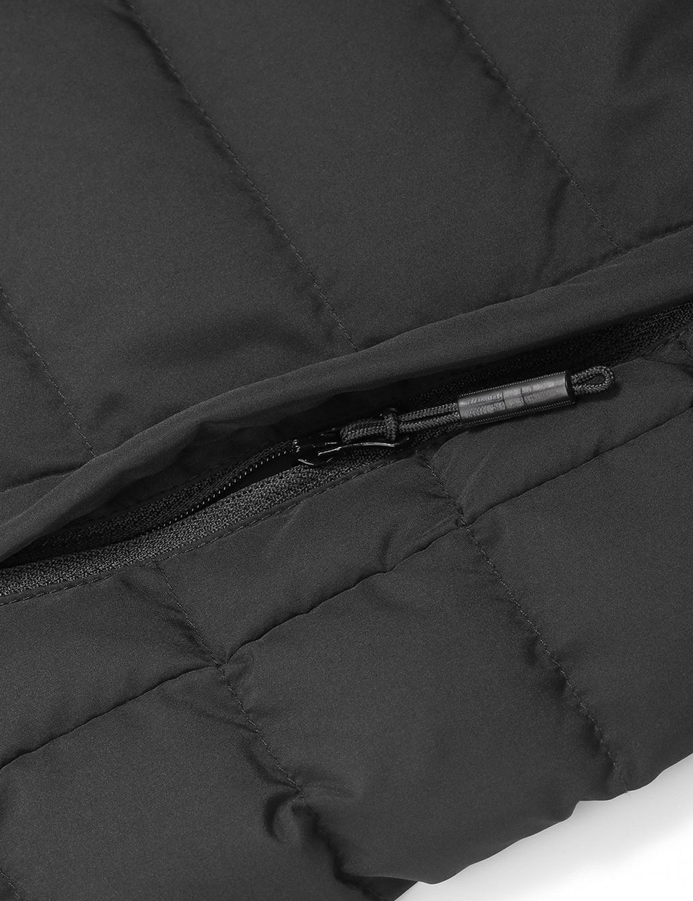 Karlmanns hitandi léttur dúnvestur