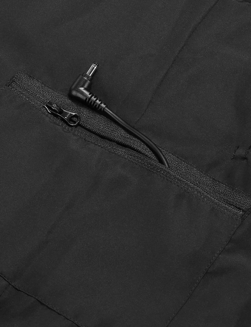 Karlmanns hitandi léttur dúnvestur